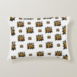 Seamless Pattern Design Accent Pillow