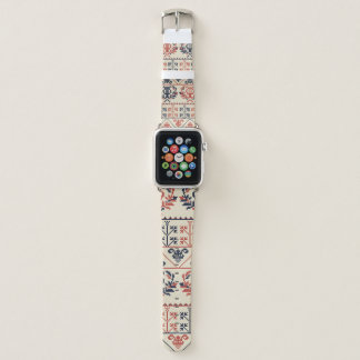 Seamless pattern design with traditional Palestini Apple Watch Band