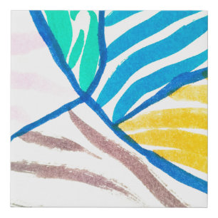 Seamless pattern design with traditional Palestini Faux Canvas Print