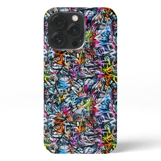 Seamless Pattern Graffiti 6 iPhone 13 Pro Case