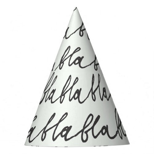 Seamless Pattern Hand Drawn Elements Party Hat