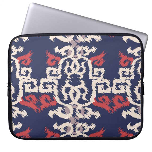 Seamless pattern in oriental styleabstract, arabic laptop sleeve (Front)
