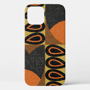 seamless pattern in scandinavian design style. Ret iPhone 12 Case