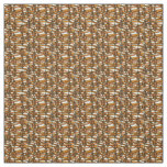 Seamless Pattern Of Autumn Leaves Fabric