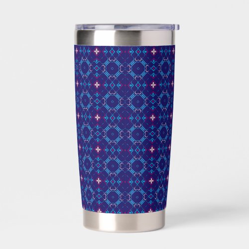 seamless pattern on thermal tumbler