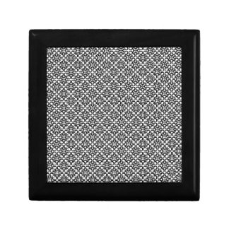 seamless pattern on wooden jewelry gift box