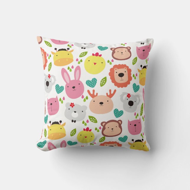 Seamless Pattern  Throw Pillow (Front)