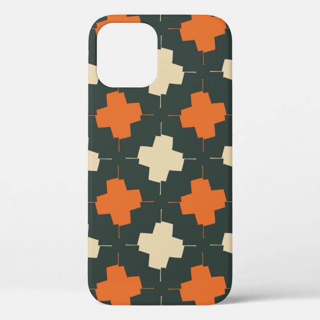 Seamless pattern with bright geometric elements on Case-Mate iPhone case (Back)