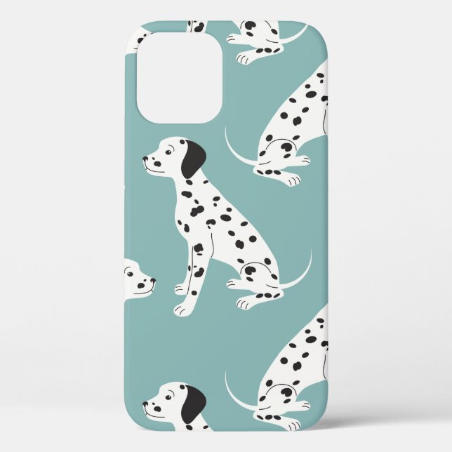 Seamless pattern with cute dalmatian Case-Mate iPhone case (Back)