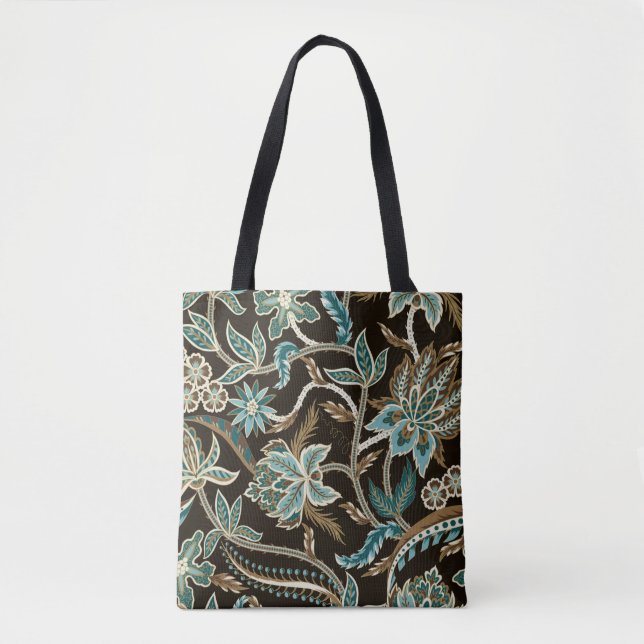 Seamless pattern with ethnic Japanese ornament ele Tote Bag (Front)