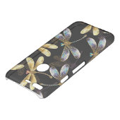 Seamless Pattern with Golden Dragonflies Uncommon Google Pixel Case (Top)