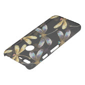 Seamless Pattern with Golden Dragonflies Uncommon Google Pixel XL Case (Top)