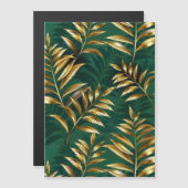 Seamless pattern with golden ferns (Front/Back)