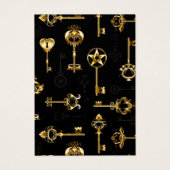Seamless Pattern with Golden Keys (Front)