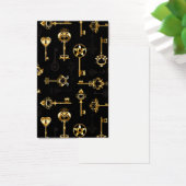 Seamless Pattern with Golden Keys (Desk)