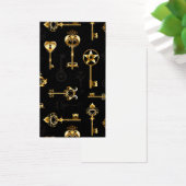 Seamless Pattern with Golden Keys (Desk)