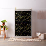 Seamless Pattern with Golden Keys Fabric