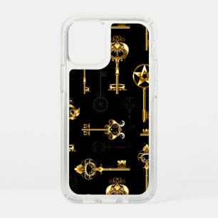 Seamless Pattern with Golden Keys Speck iPhone 12 Mini Case