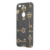 Seamless Pattern with Golden Keys Uncommon Google Pixel Case (Back/Left)