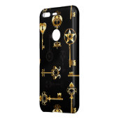 Seamless Pattern with Golden Keys Uncommon Google Pixel Case (Back/Left)