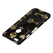 Seamless Pattern with Golden Keys Uncommon Google Pixel Case (Top)