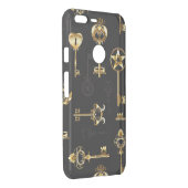 Seamless Pattern with Golden Keys Uncommon Google Pixel XL Case (Back/Right)