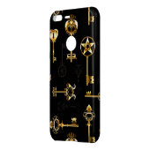 Seamless Pattern with Golden Keys Uncommon Google Pixel XL Case (Back/Left)