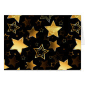 Seamless pattern with Golden Stars (Front Horizontal)