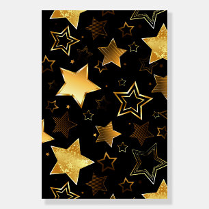 Seamless pattern with Golden Stars Foam Board