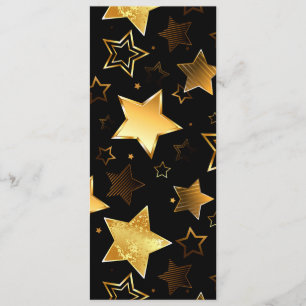 Seamless pattern with Golden Stars Program