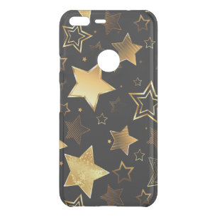 Seamless pattern with Golden Stars Uncommon Google Pixel XL Case