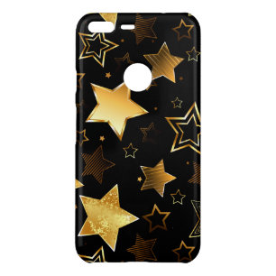 Seamless pattern with Golden Stars Uncommon Google Pixel XL Case
