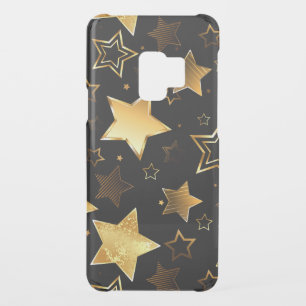 Seamless pattern with Golden Stars Uncommon Samsung Galaxy S9 Case