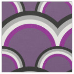 Seamless pattern with rainbows fabric