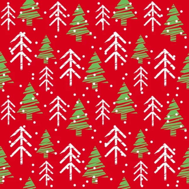 Seamless pattern with Stylized Christmas Gift Bag Wrapping Paper (Creator Uploaded)