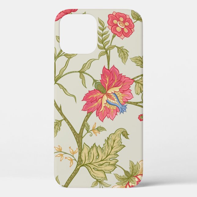 Seamless pattern with stylized ornamental flowers  Case-Mate iPhone case (Back)