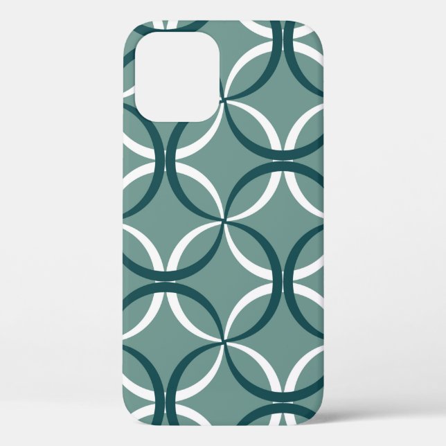 Seamless pattern with wavy lines Case-Mate iPhone case (Back)
