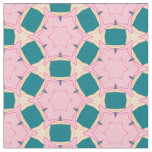 Seamless pinks and blues pattern fabric