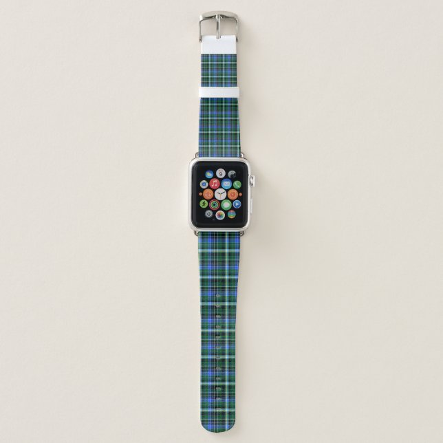 Seamless plaid pattern. Fabric pattern. Texturebac Apple Watch Band (Front)