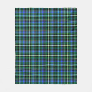 Seamless plaid pattern. Fabric pattern. Texturebac Fleece Blanket