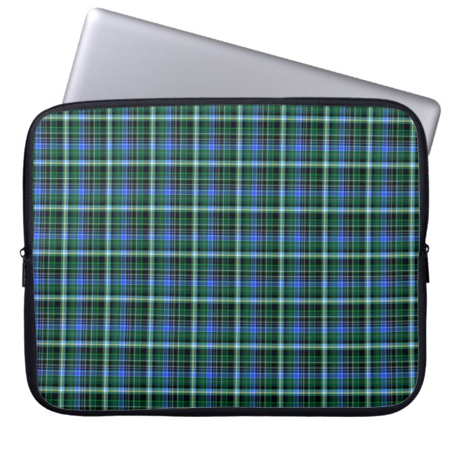 Seamless plaid pattern. Fabric pattern. Texturebac Laptop Sleeve (Front)