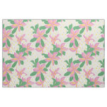 Seamless plumeria Pattern art print Fabric