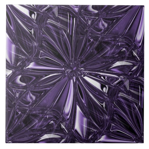 Seamless Purple Ceramic Tile