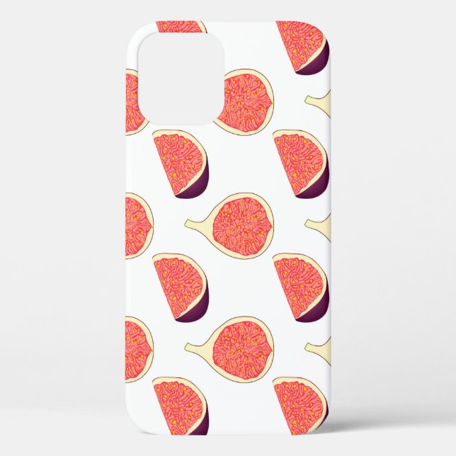 Seamless purple fig: colorful pattern Case-Mate iPhone case (Back)