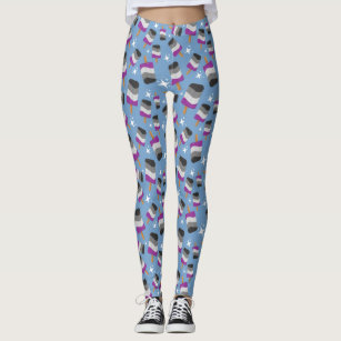 Women's Asexual Pride Leggings