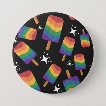 Seamless Reapeating Plaid Asexual Pride Pattern Button by LiveLoudGraphics at Zazzle