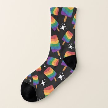 Seamless Reapeating Plaid Asexual Pride Pattern Socks by LiveLoudGraphics at Zazzle