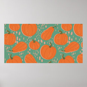 Seamless repeat pattern swatch. Vintage design of Poster