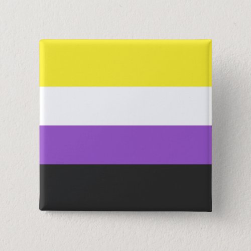 Seamless Repeating Non_Binary Pride Flag Pattern Button