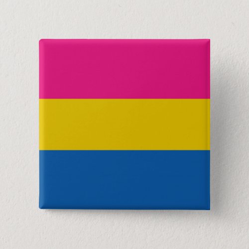 Seamless Repeating Pansexual Pride Flag Pattern Button